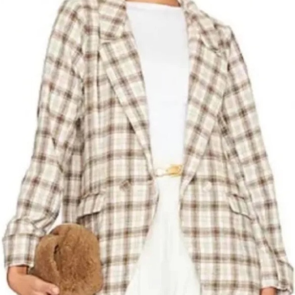 BCBGeneration Basic Brown Blazer